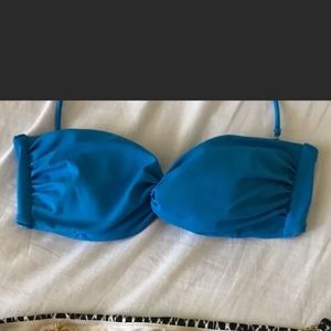 Victoria’s Secret blue twist bikini top